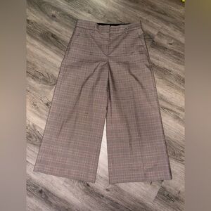 Ann Taylor | Plaid Wide Leg Pants